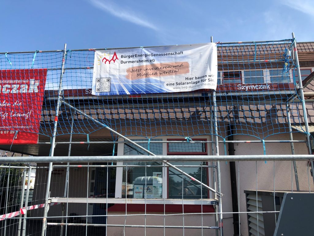 Erste Solaranlage aus Bürgerhand in Karlsbad