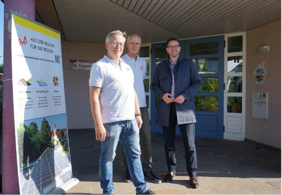 Erste Bürger-Solaranlage in Karlsbad in Betrieb genommen