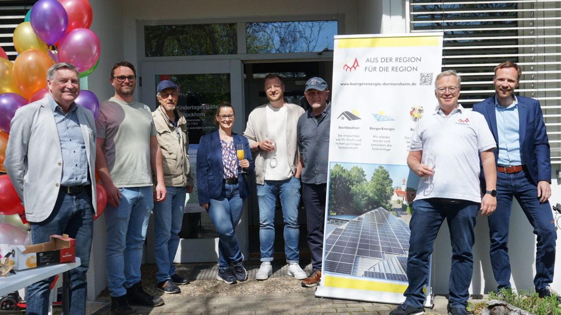BEG Durmersheim und Stadtverwaltung Rastatt feiern Solarausbau auf kommunalen Dächern in Barockstadt